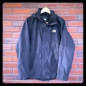 Men’s The North Face Hyvent black medium ski shell